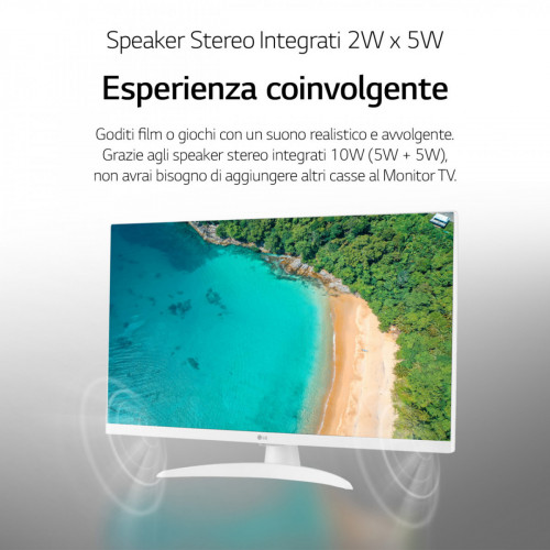 LG 27TQ615S Monitor TV 27" smart webOS 22 FULL...