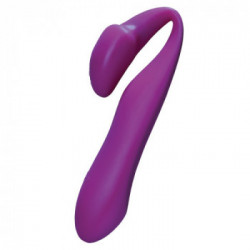 BeauMents - Vibratore per Coppie, Viola, Ergonomico, Ricaricabile, Impermeabile