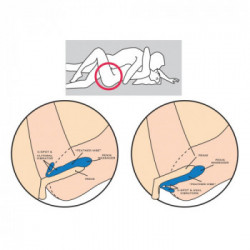 BeauMents - Vibratore per Coppie, Viola, Ergonomico, Ricaricabile, Impermeabile