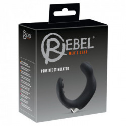 Rebel Prostate Stimulator - Vibratore Anale Punto P, Richiede Batterie