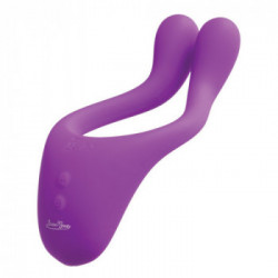BeauMents - Vibratore per Coppie, Viola, Stimolante, Impermeabile, Silicone, Ricaricabile