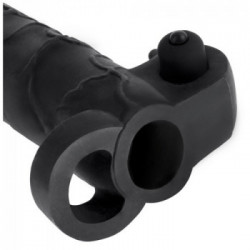 Fantasy X Tensions Vibrating Real Feel 2 Extension - Guaina Fallica con Vibrazione, Impermeabile, Splashproof, Richiede Batterie