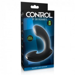Sir Richard's Control Silicone P Spot Massager - Vibratore Anale con Stimolazione della Prostata, Impermeabile, Ricaricabile