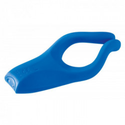 BeauMents - Vibratore per Coppie, Blu, Impermeabile, Ricaricabile, Silicone