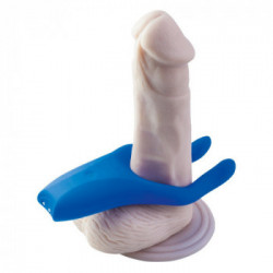 BeauMents - Vibratore per Coppie, Blu, Impermeabile, Ricaricabile, Silicone