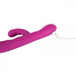 Javida Heating Vibe - Vibratore Rabbit con Stimolazione del Clitoride, Riscaldamento, Ricaricabile