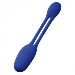 BeauMents - Vibratore per Coppie, Blu, Remote Control, Silicone, Impermeabile, Ricaricabile
