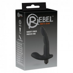 Rebel Finger Prostate - Vibratore per la Stimolazione dei Punti G e P, Richiede Batterie