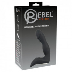Rebel Rechargeable Prostate Stimulat - Vibratore Anale Punto P, 10 MOD, Flessibile, Ricaricabile
