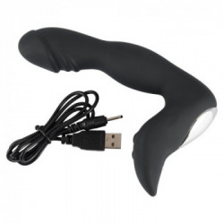 Rebel Rechargeable Prostate Stimulat - Vibratore Anale Punto P, 10 MOD, Flessibile, Ricaricabile