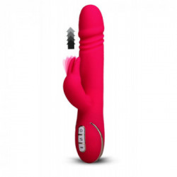 Vibe Couture Rabbit Skater - Vibratore Rabbit con Stimolazione del Clitoride, Funzione Shock, Ricaricabile
