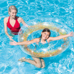 Intex 56274NP galleggiante da piscina e da spiaggia Trasparente Salvagente Monocromatico Vinile