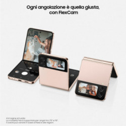 Samsung Galaxy Z Flip4 128GB Pink Gold RAM 8GB Display 1,9" Super AMOLED/6,7" Dynamic AMOLED 2X