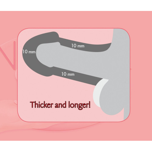 Nature Skin Penis Sleeve - Guaina Fallica per...