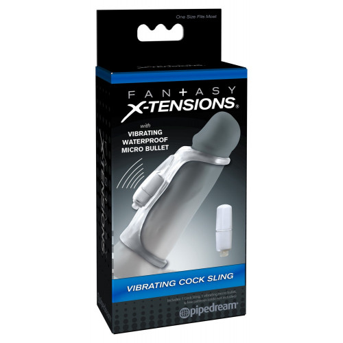 Fantasy X Tensions Vibrating Cock Sling -...