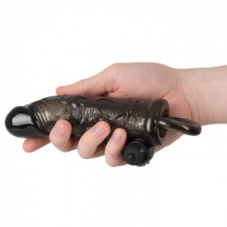 Rebel Rebel Extension Regular Fit - Guaina Fallica per Estensione del Pene, Vibrazione, Richiede Batterie