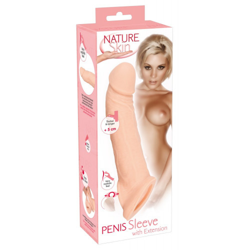 Nature Skin Penis Sleeve - Guaina Fallica per...