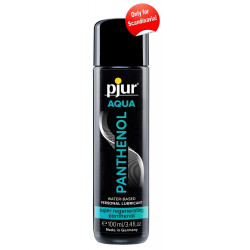 Pjur - Lubrificante Aqua con Pantenolo, Delicato, Tubetto, 100 ML
