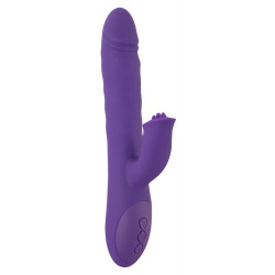 Sweet Smile Thrusting & Rotating - Vibratore Rabbit Punto G con Rotazione, Funzione Shock, Ricaricabile