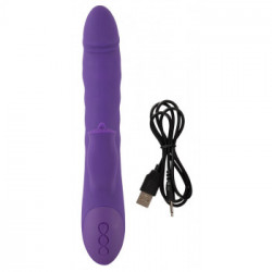 Sweet Smile Thrusting & Rotating - Vibratore Rabbit Punto G con Rotazione, Funzione Shock, Ricaricabile