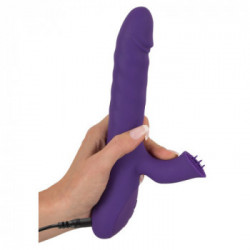 Sweet Smile Thrusting & Rotating - Vibratore Rabbit Punto G con Rotazione, Funzione Shock, Ricaricabile