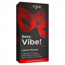Orgie Sexy Vibe Hot - Gel Stimolante e Riscaldante, 15 ml