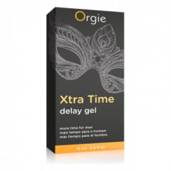 Orgie Xtra Time Delay - Gel Ritardante per Uomo, 15 ml