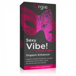 Orgie Intense Orgasm - Gel Lubrificante per Lei e per Lui, 15 ml