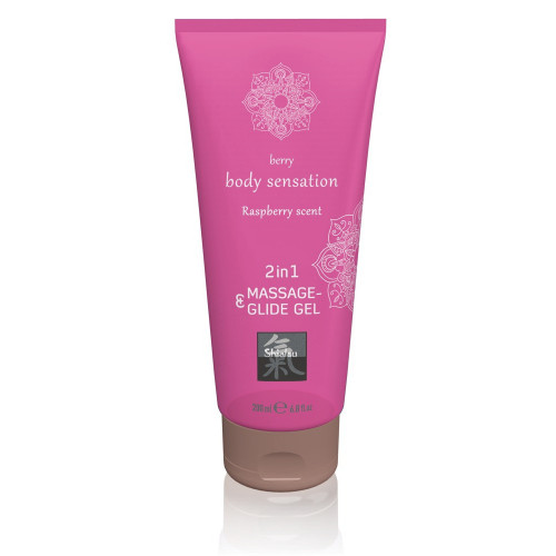 Shiatsu Gel 2in1 Raspberry Scent - Gel...