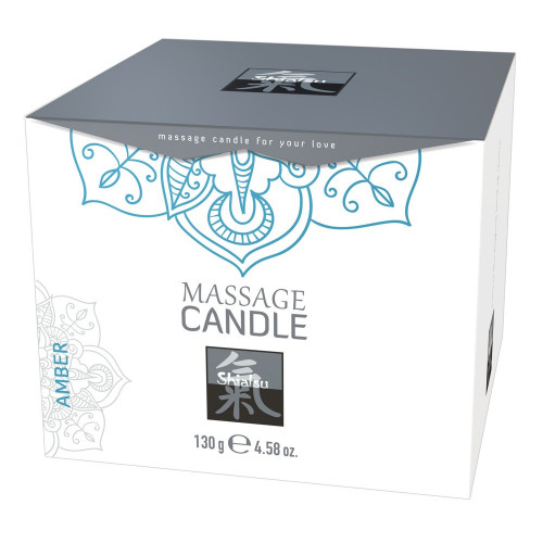 Shiatsu Massage Candle Amber - Candela per...