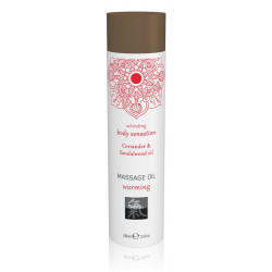 Shiatsu Massage Oil - Olio per Massaggi, Riscaldante, 100 ml