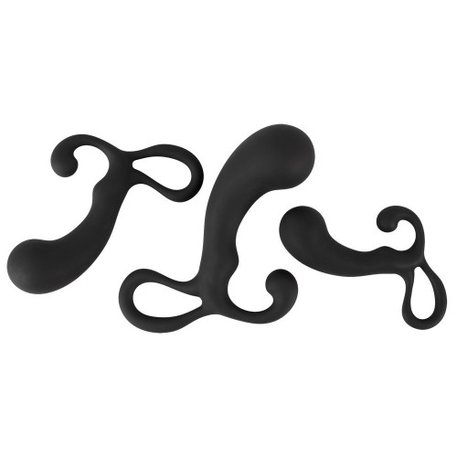 Rebel 3 Piece Prostate Plug Set - Set di 3 Plug...