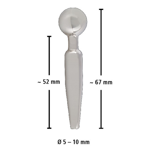 You2Toys - Plug per il Pene, Acciaio Inox,...