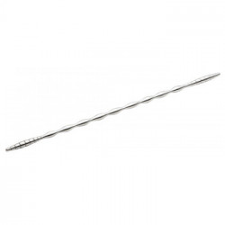 You2Toys - Plug per il Pene, Dilatatore, Acciaio Inox, Color Argento, Molto Lungo, 26,7 CM