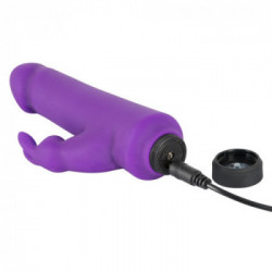 You2Toys Power Vibe Rabby - Vibratore con Stimolazione del Clitoride Violet, Impermeabile, Ricaricabile