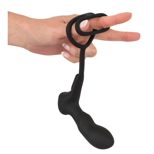 Black Velvets - Vibratore Anale Punto P con...