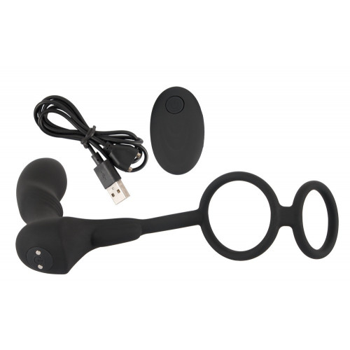 Black Velvets - Vibratore Anale Punto P con...