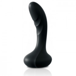 Sir Richard's Control - Vibratore Anale Punto P, Silicone, Nero, Ergonomico