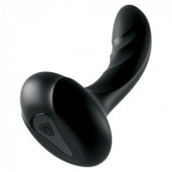 Sir Richard's Control - Vibratore Anale Punto P, Silicone, Nero, Ergonomico