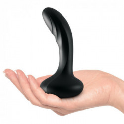 Sir Richard's Control - Vibratore Anale Punto P, Silicone, Nero, Ergonomico