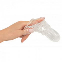 You2Toys - Guaina Fallica Stimolante, Trasparente, Potenziante
