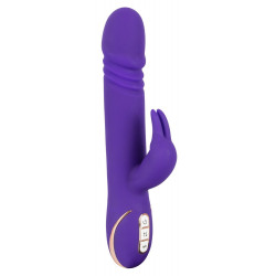 Vibe Couture Rabbit Skater - Vibratore con Stimolazione del Clitoride Violet, Ricaricabile