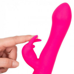 Vibe Couture Rabbit Esquire - Vibratore Rotante con Stimolazione del Clitoride Pink, Ricaricabile