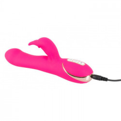 Vibe Couture Rabbit Esquire - Vibratore Rotante con Stimolazione del Clitoride Pink, Ricaricabile