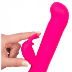 Vibe Couture Rabbit Gesture - Vibratore con Stimolazione del Clitoride Pink, Ricaricabile