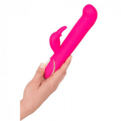 Vibe Couture Rabbit Gesture - Vibratore con Stimolazione del Clitoride Pink, Ricaricabile