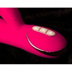 Vibe Couture Rabbit Gesture - Vibratore con Stimolazione del Clitoride Pink, Ricaricabile
