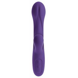 Ultimate Rabbits No3 - Vibratore con Stimolazione del Clitoride Purple, Ricaricabile