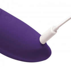 Ultimate Rabbits No3 - Vibratore con Stimolazione del Clitoride Purple, Ricaricabile
