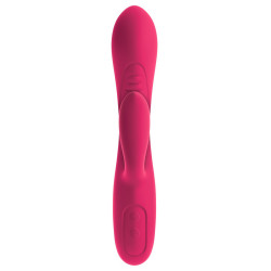 Ultimate Rabbits No2 - Vibratore con Stimolazione del Clitoride Pink, Ricaricabile